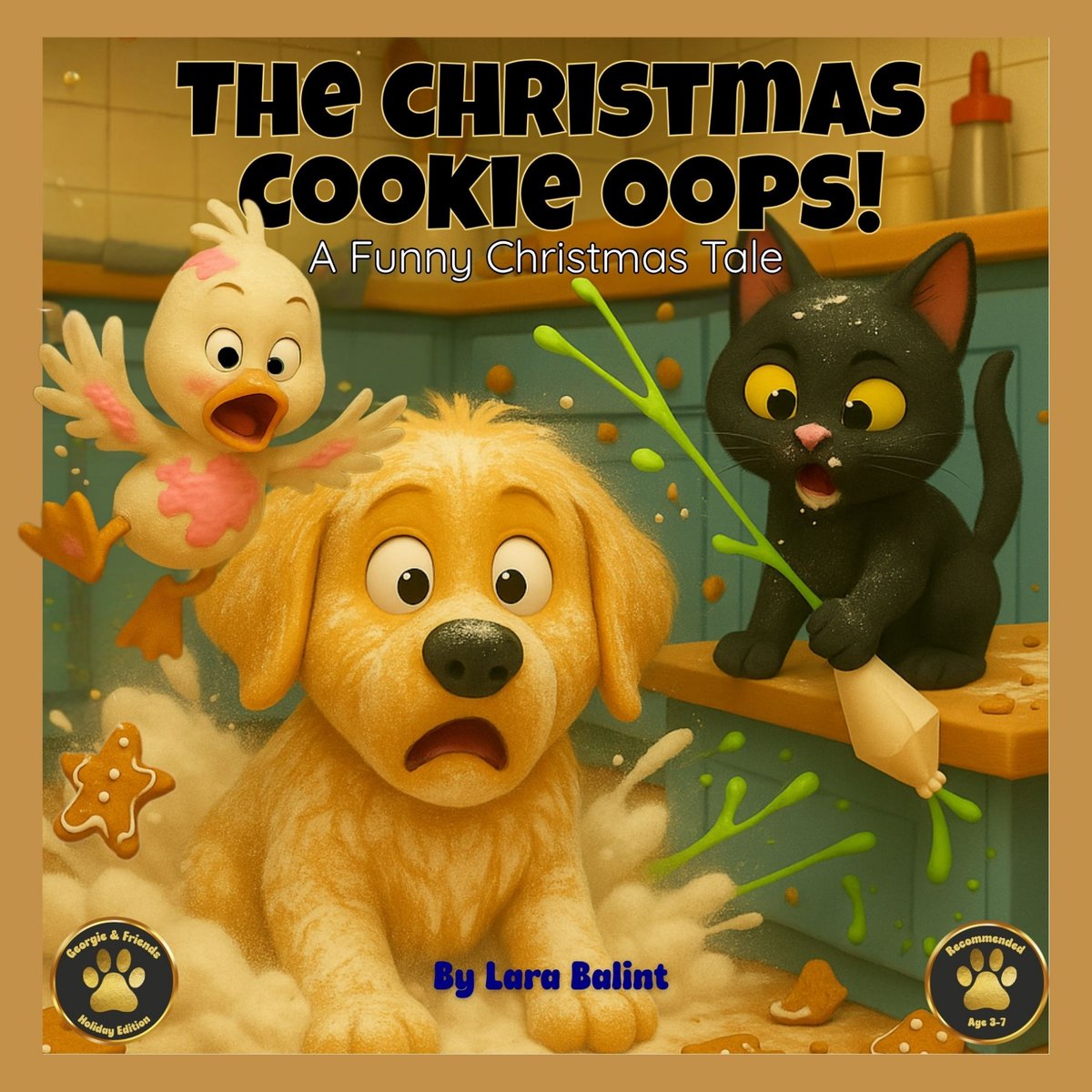 The Christmas Cookie Oops book cover