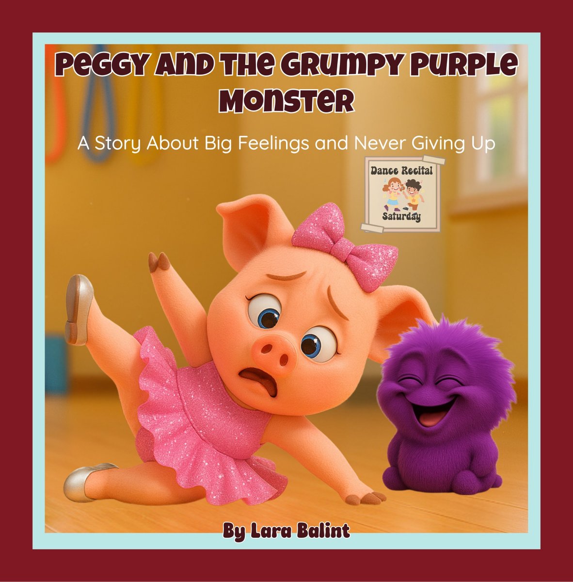 Peggy and the Grumpy Purple Monster book cover
